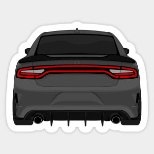 DODGE CHARGER DARK-GREY Sticker